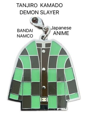 Flair from the Blade: Tanjiro Kamado Demon Slayer Keychain! • BANDAI NAMCO
